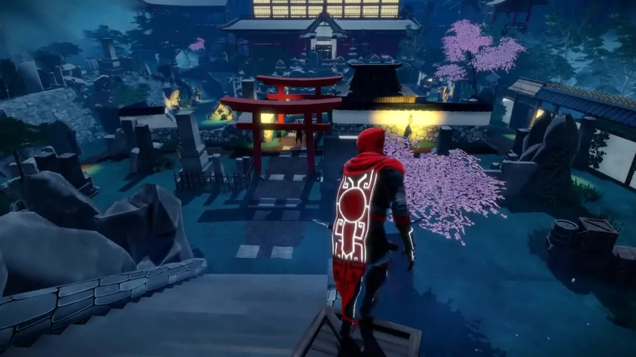 Aragami обзор игры - Самобытный рисованый стелс
