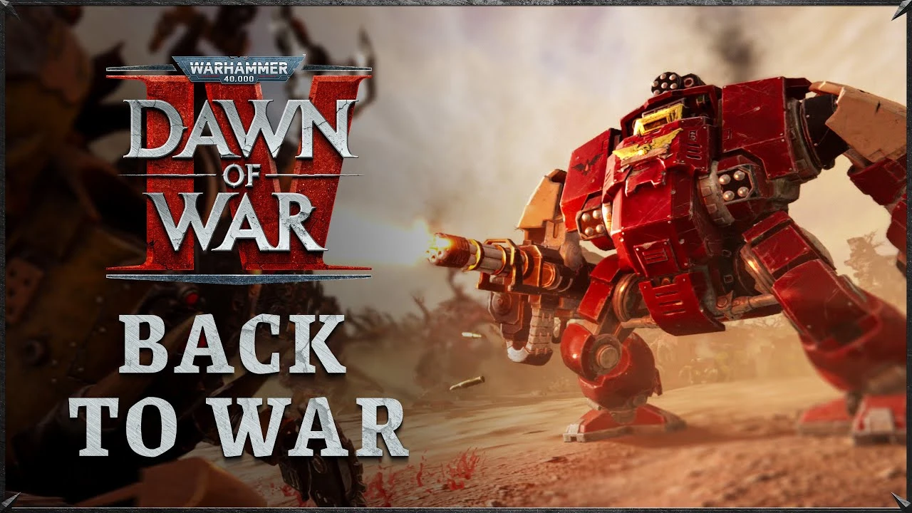 Создатели Warhammer 40,000: Dawn of War 4 представили масштабный геймплейный трейлер
