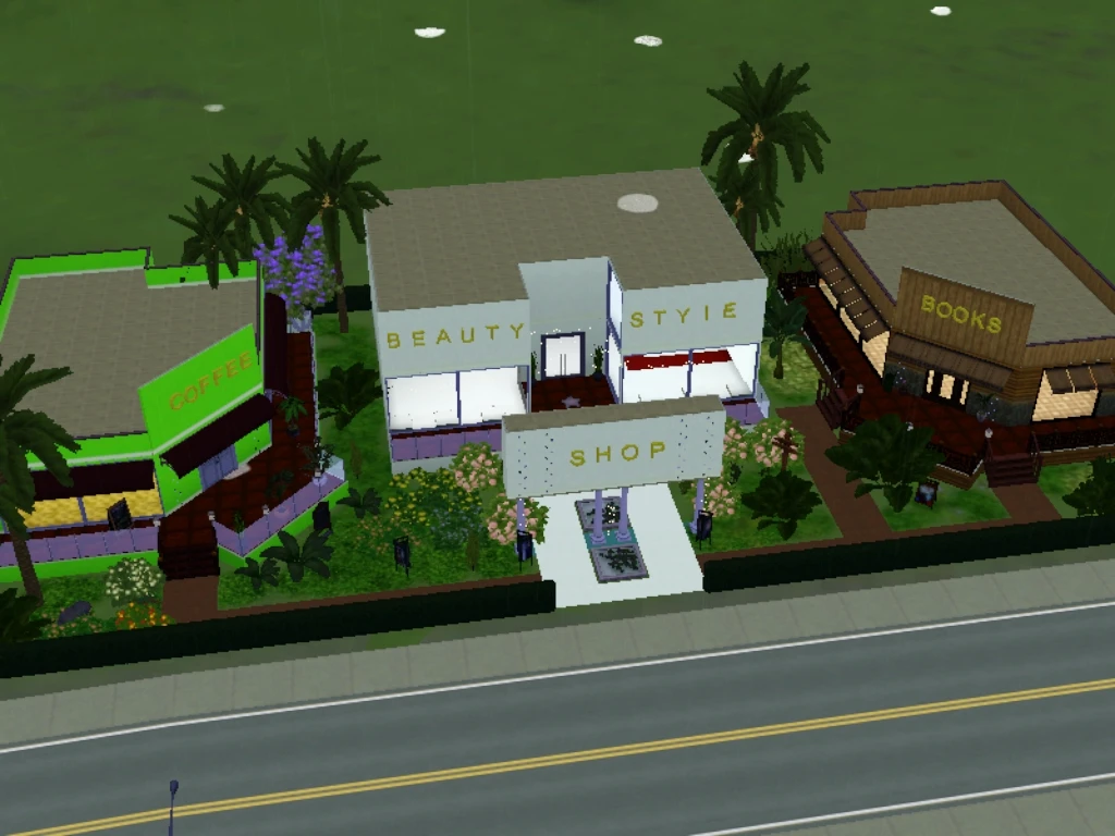 Sims 3 "ТЦ Трио"