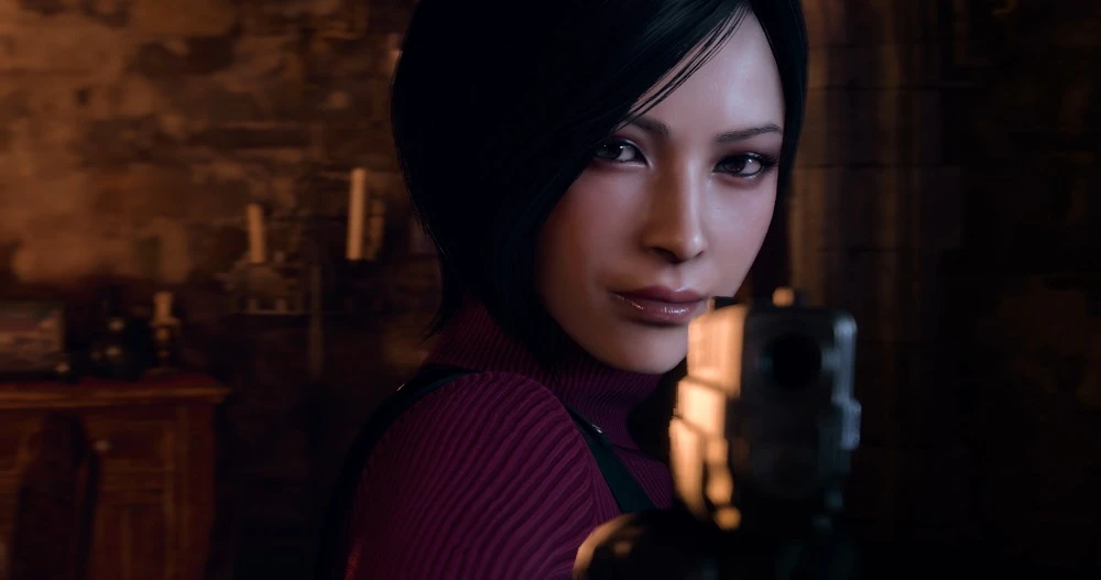 Косплей на Аду Вонг из Resident Evil 4