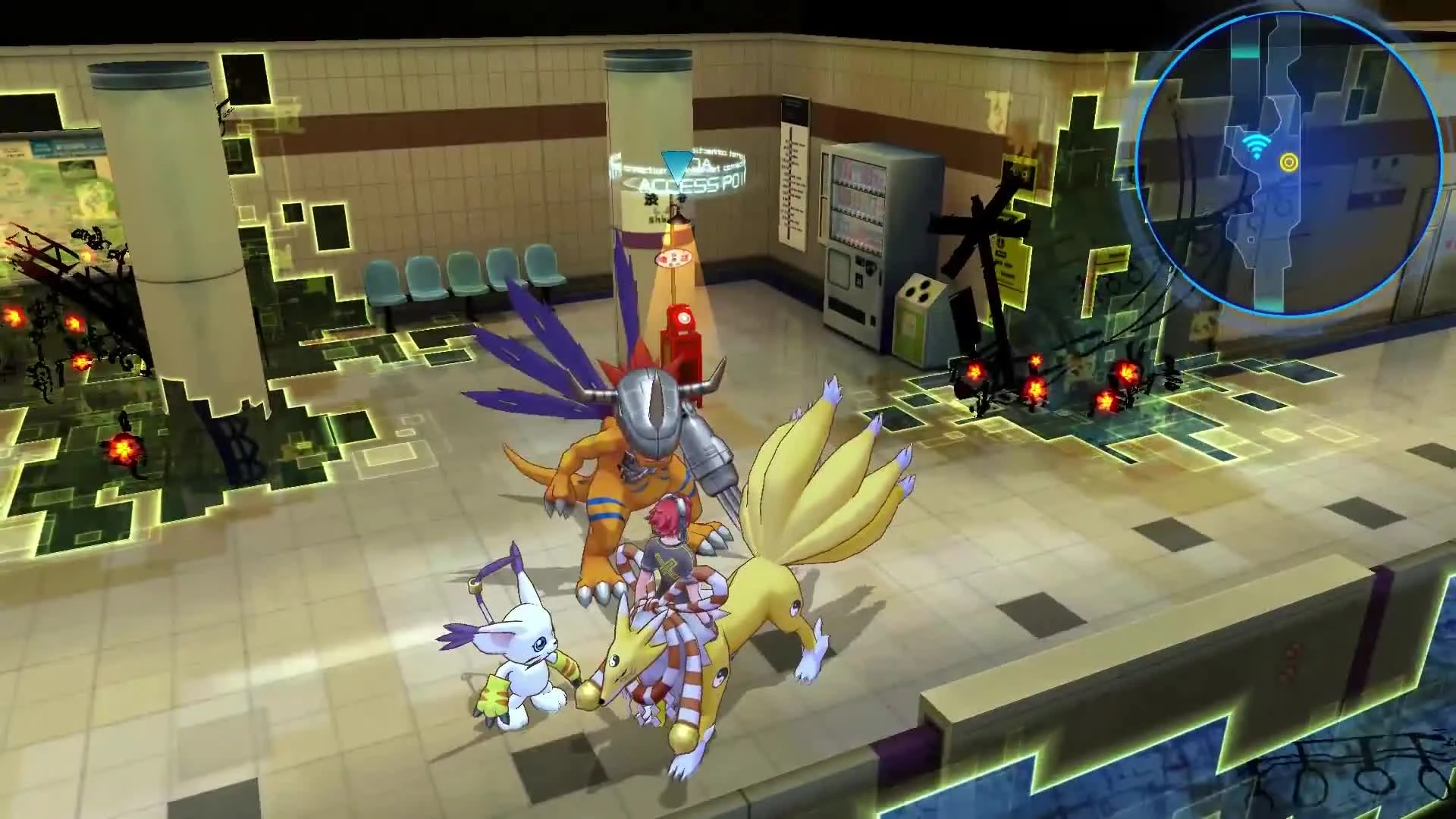 Digimon Story: Cyber Sleuth - 15 минут из англоязычной версии