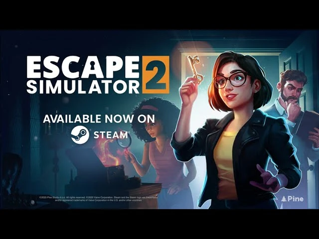 Состоялся релиз Escape Simulator 2 - симулятор побега из комнаты от 1 лица (квест-головоломка)