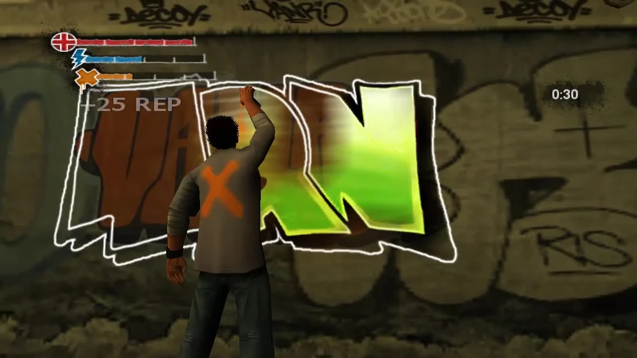 Marc Ecko's Getting Up - Прохождение #2 Живая легенда FUTURA