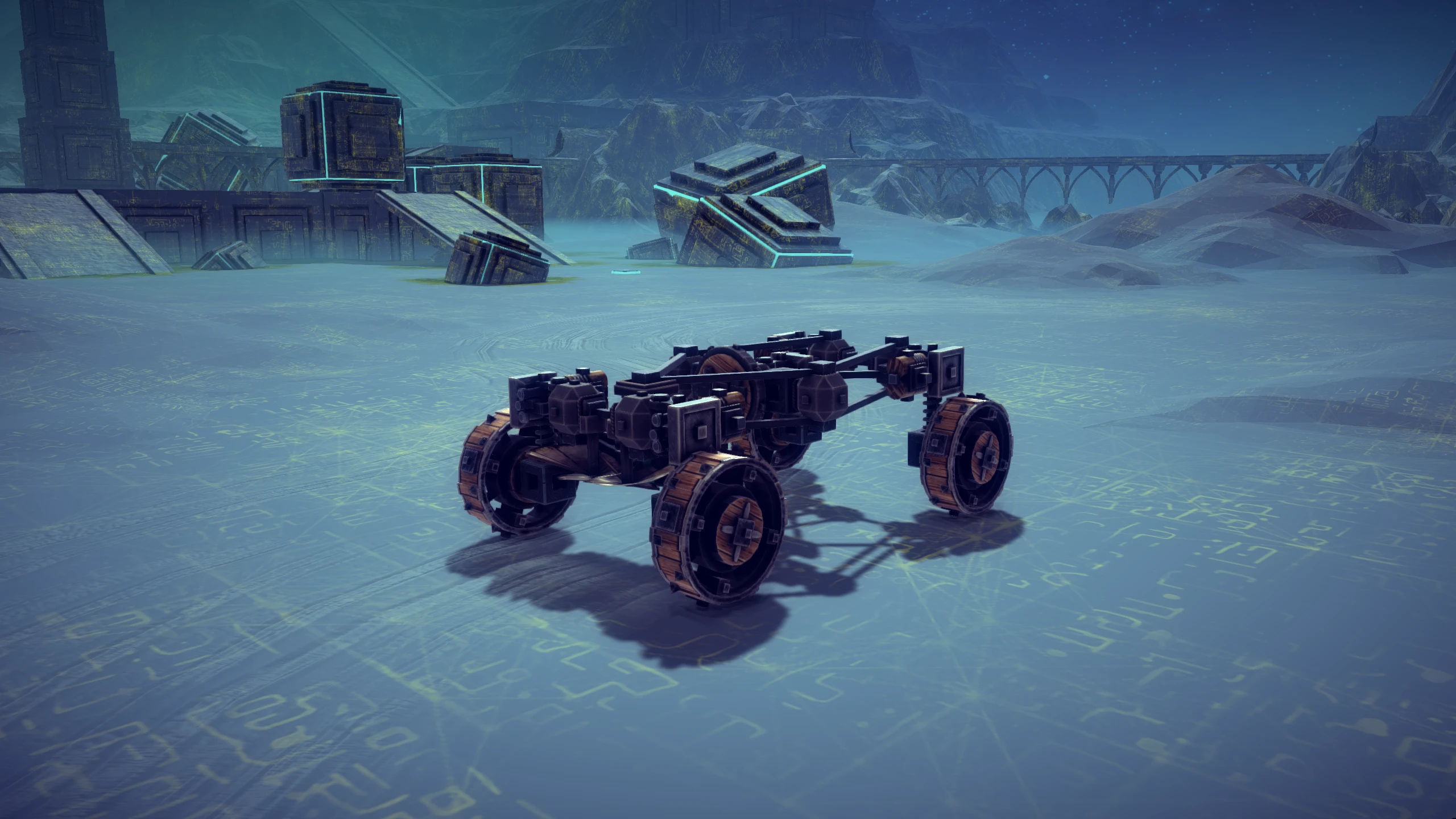 Besiege "Вездеход 4x4 mk4 "