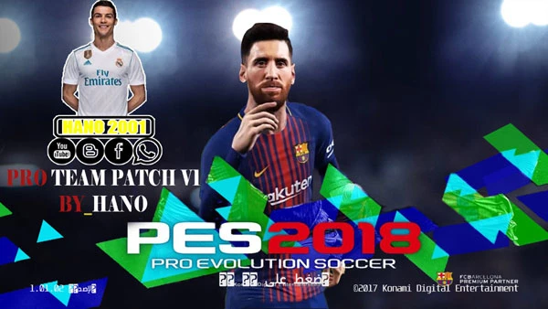 PES 2018 "Hano v1.0 Patch 2019"