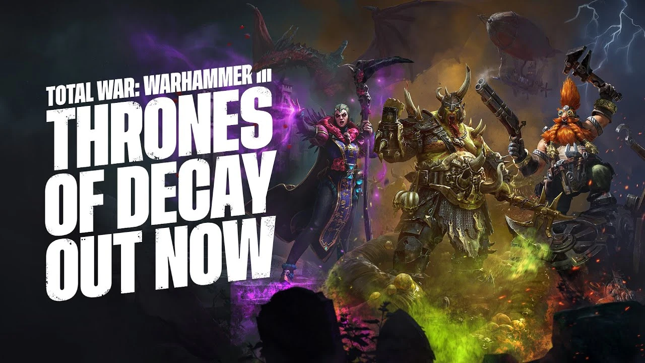 Для Total War: Warhammer 3 вышло дополнение Thrones of Decay