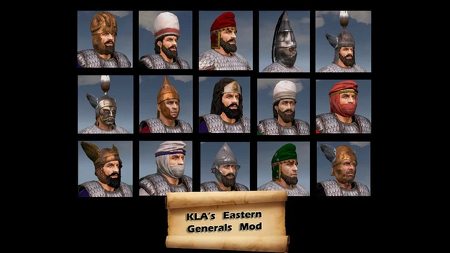 Total War: Rome 2 — Рескин всех восточных генералов