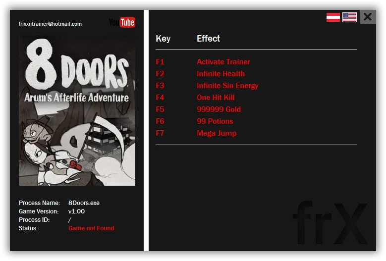 8Doors Arums Afterlife Adventure: Трейнер/Trainer (+6) [1.0] {frX}
