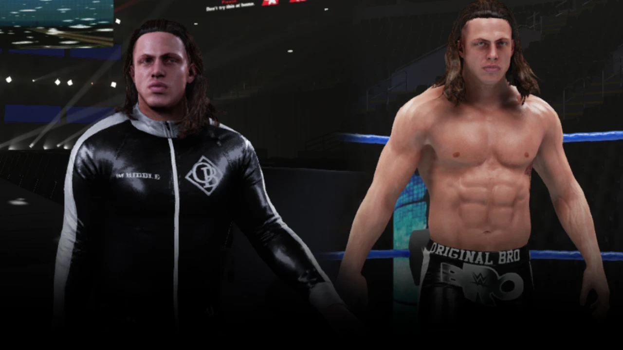 WWE 2K19 "Matt Riddle '20 Black Attire MOD"