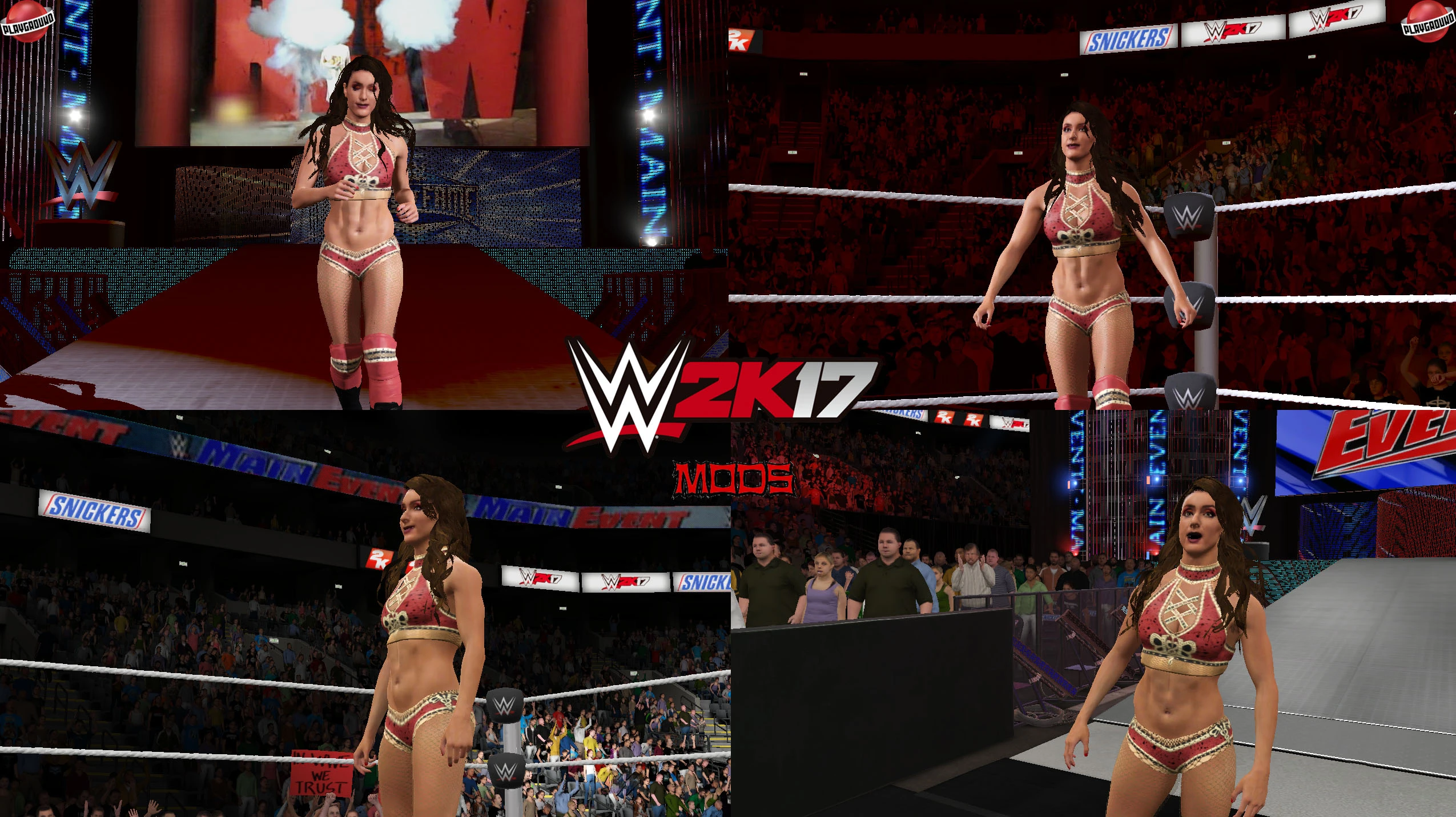 WWE 2K17 "Britt Baker AEW '21 Наряд (Лицевая анимация) WWE 2K19 Порт Мод"