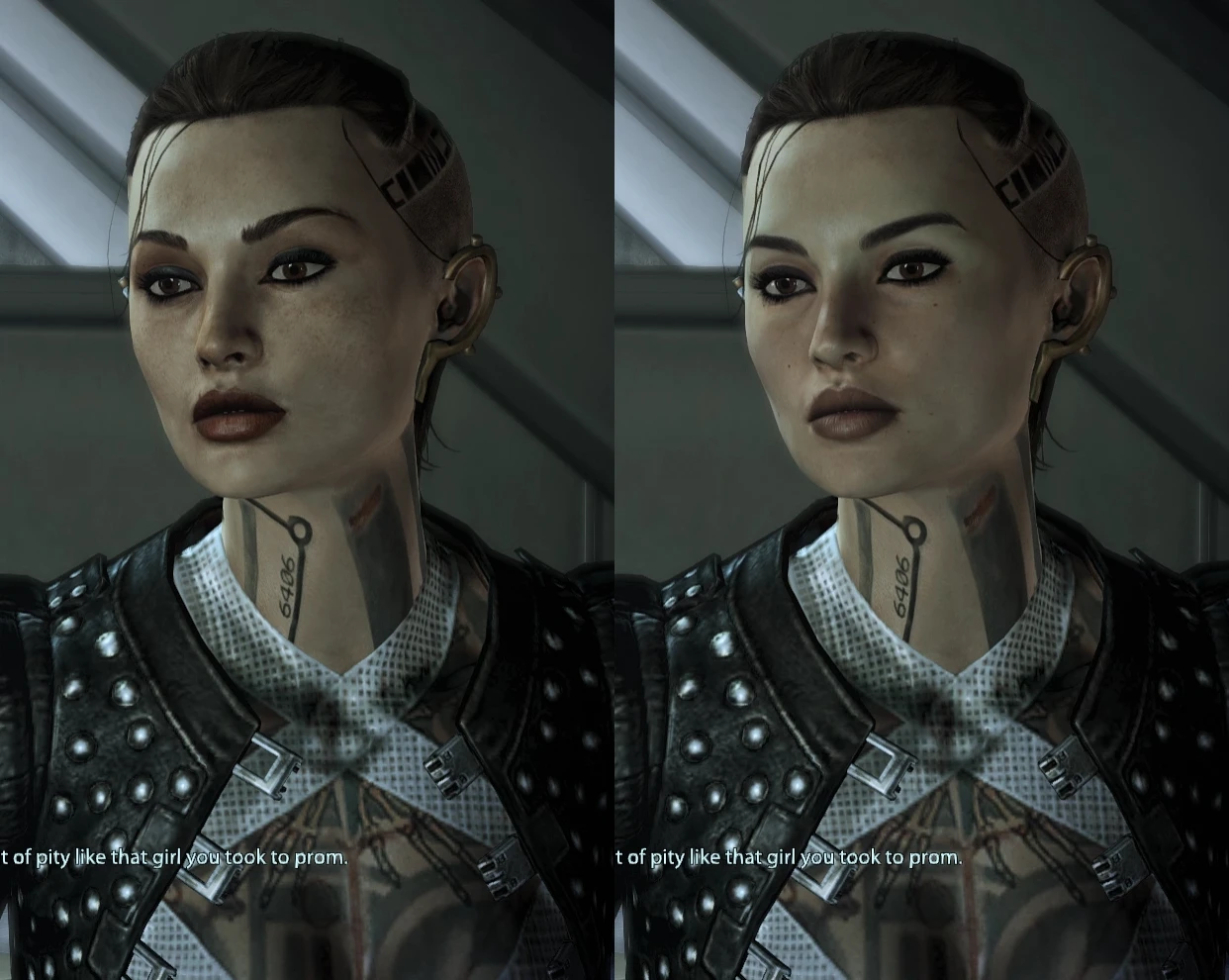 Mass Effect 3 "Jack Complexion Tweak"