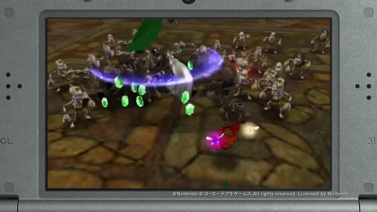 Трейлер Hyrule Warriors: Legends, посвящённый Скалл Киду