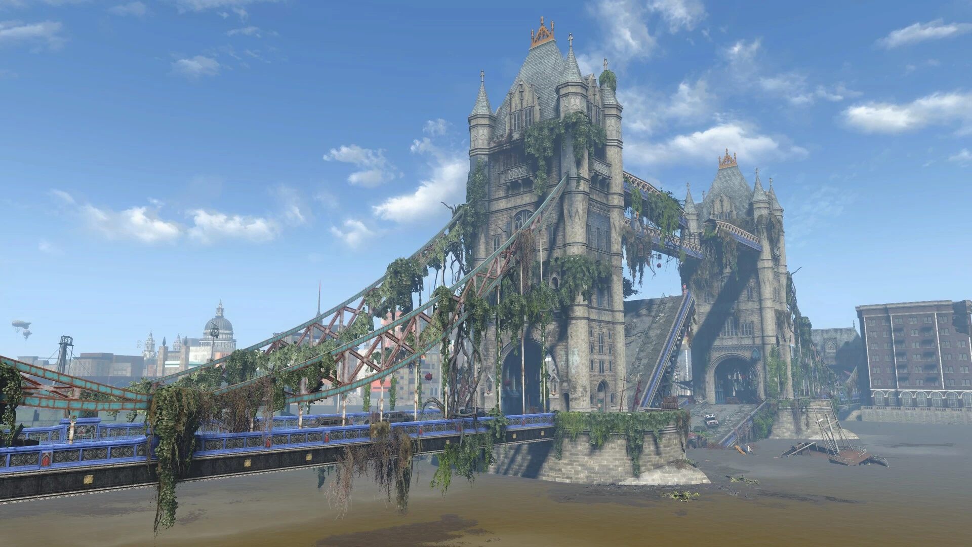 Как добраться до Тауэрского моста в моде Fallout: London