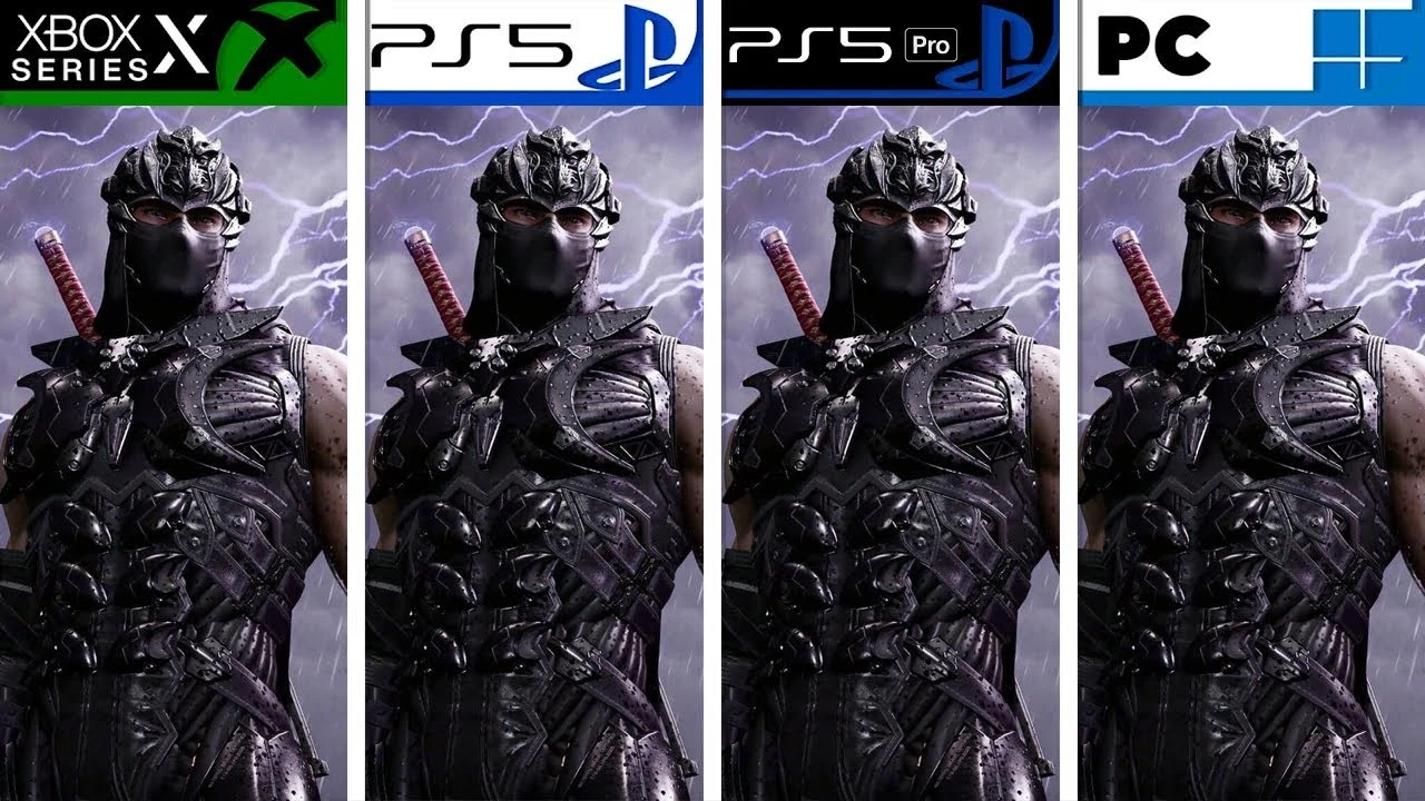 Ninja Gaiden 4 - Сравнение графики на PS5, PS5 Pro, Xbox Series X и ПК