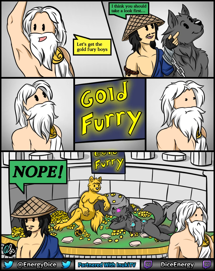 Отряд отправился на золотую фурию