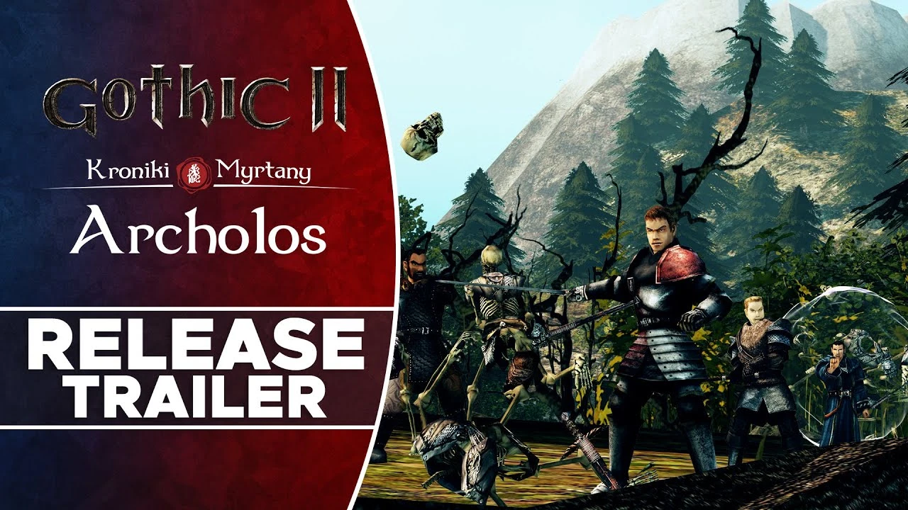 Релизный трейлер масштабного мода для Gothic 2 "Хроники Миртаны: Архолос"