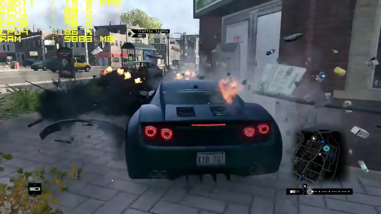 Watch Dogs (720p) - Intel HD 610 - Pentium G4560 - 8GB RAM