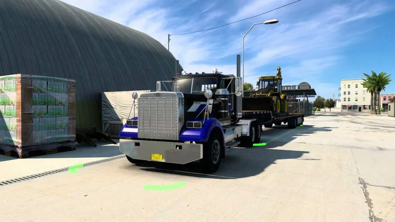 American Truck Simulator "Новый двигатель и звуки Detroit Diesel 6-71 с прямотоком" [v1.0]