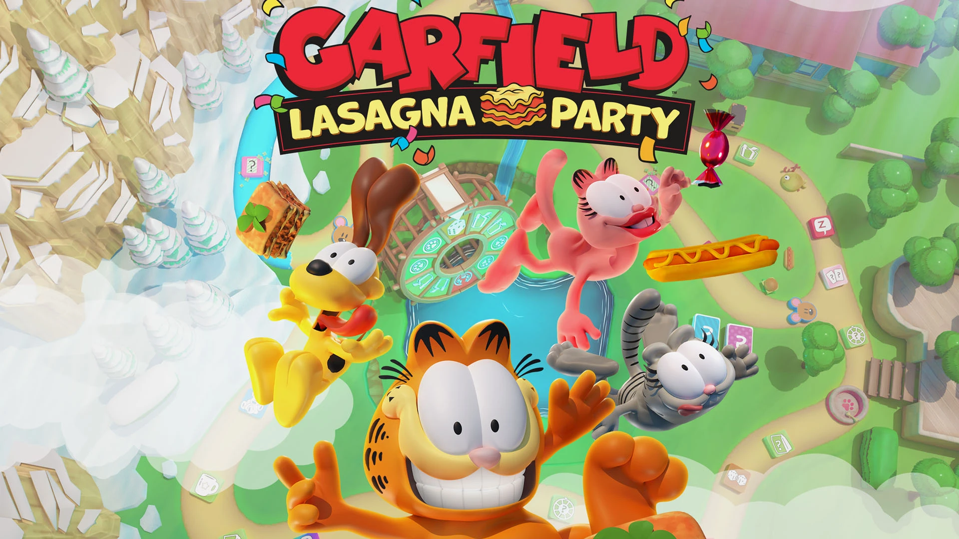 Игра для вечеринок Garfield Lasagna Party выйдет 10 ноября