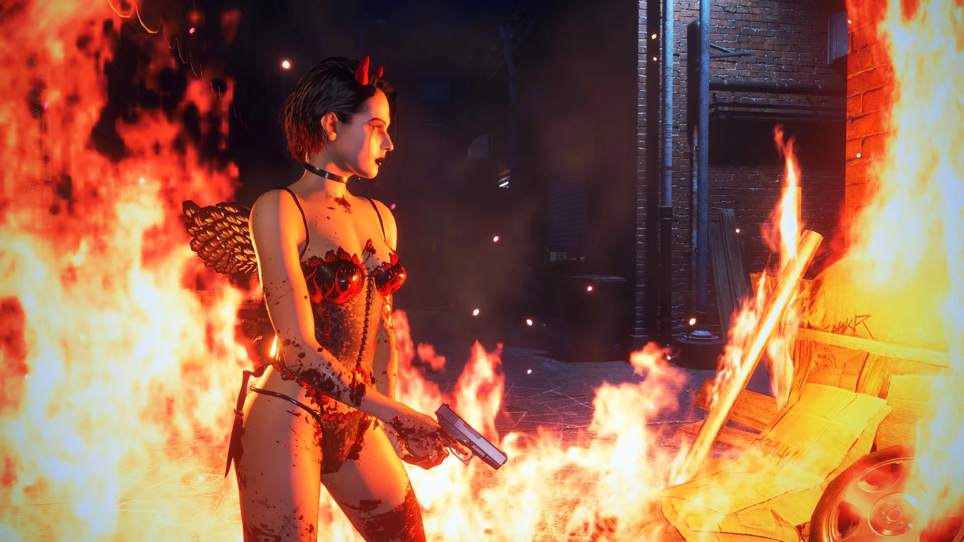 Resident Evil 3 "Джилл секси-демон"