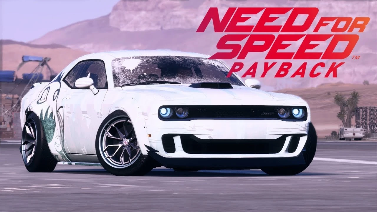 Need for Speed Payback "Заброшенный Challenger SRT8 Winter COLDRIM