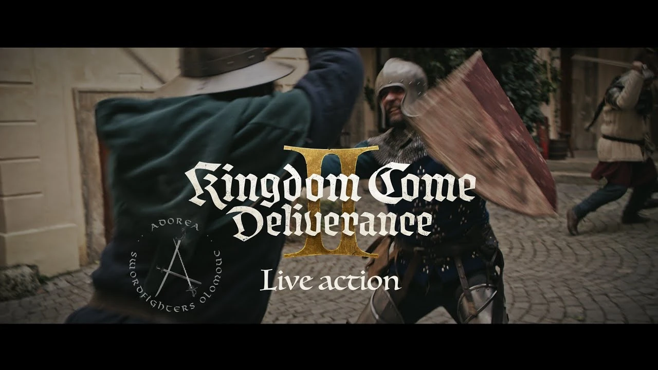 Живая битва из Kingdom Come: Deliverance 2 - аутентичный поединок рыцарей на мечах