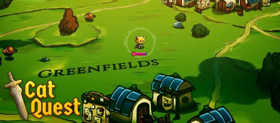 Релизный трейлер милой пушисто-усатой ролевой игры Cat Quest