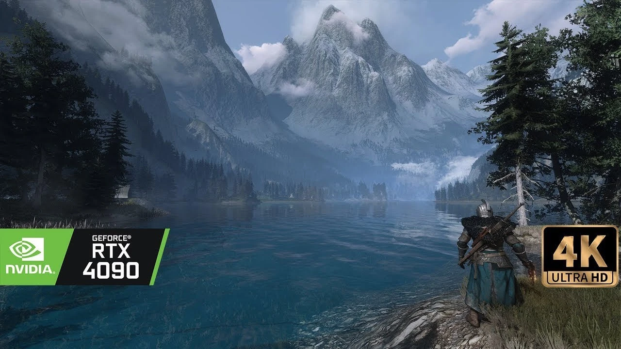 "Ведьмака 3" с сотней модов запустили на ПК с RTX 4090 в разрешении 4K - сказочный фотореализм