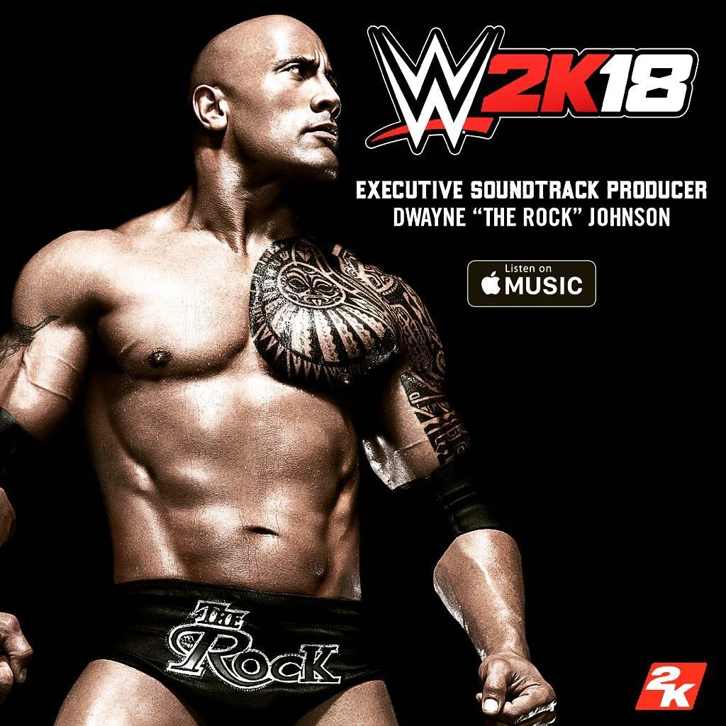Дуэйн 'Скала' Джонсон стал эксклюзивным саундтрек продюсером к игре WWE2K18