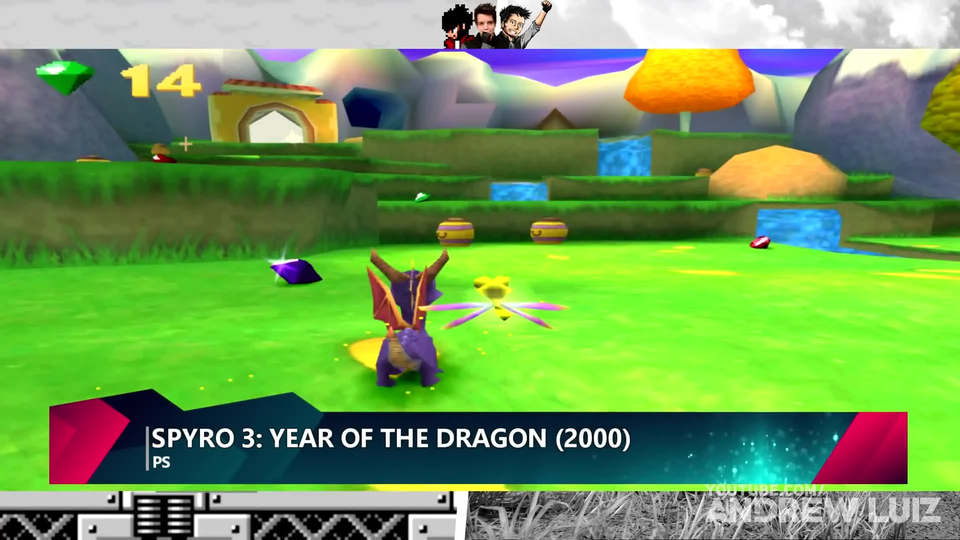 Эволюция игр Spyro