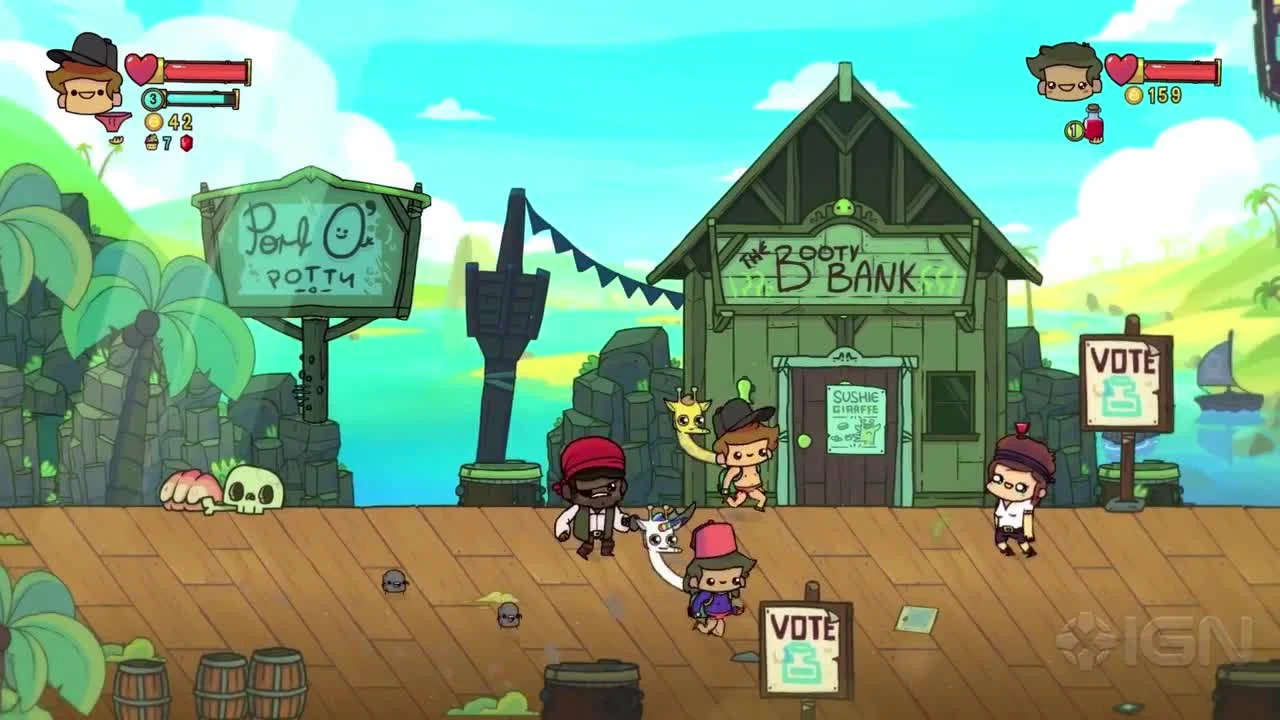 10 минут геймплея The Adventure Pals