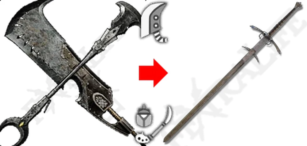 Monster Hunter Wilds "Цвайхендер из Elden Ring (двуручный меч)"