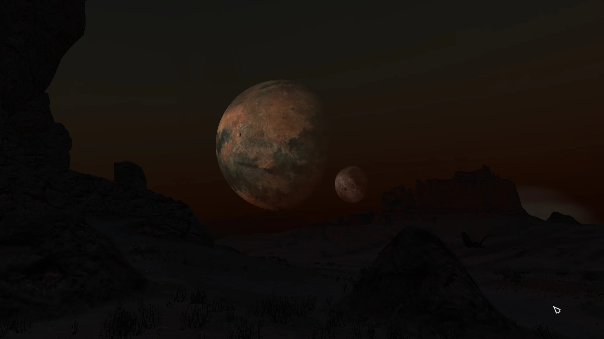 Kenshi "Новые текстуры ночного неба и планет"