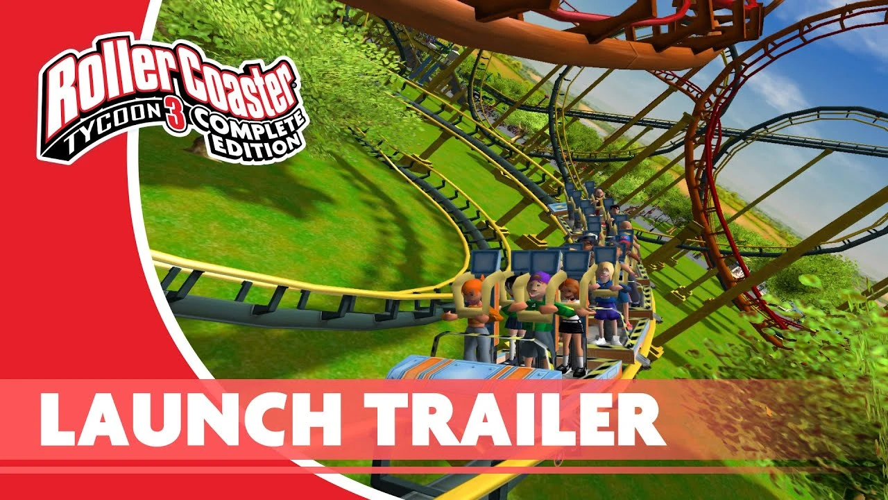 Новый трейлер RollerCoaster Tycoon 3: Complete Edition, по случаю выхода игры на ПК и Switch