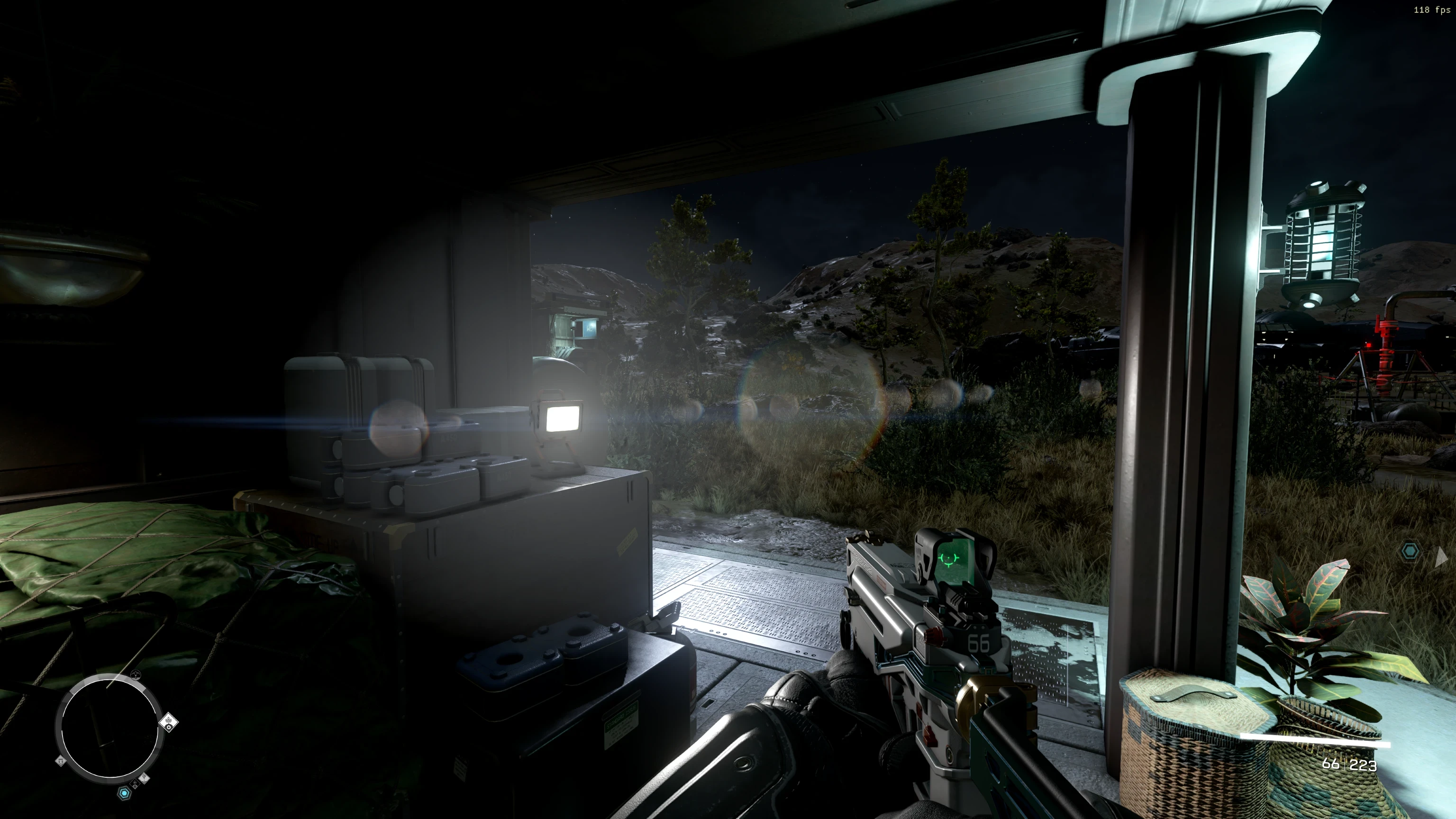 Starfield "Отключение бликов"