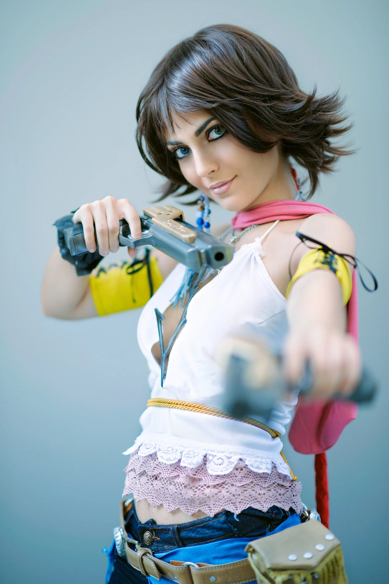 Косплей Юна (Yuna) из Final Fantasy X