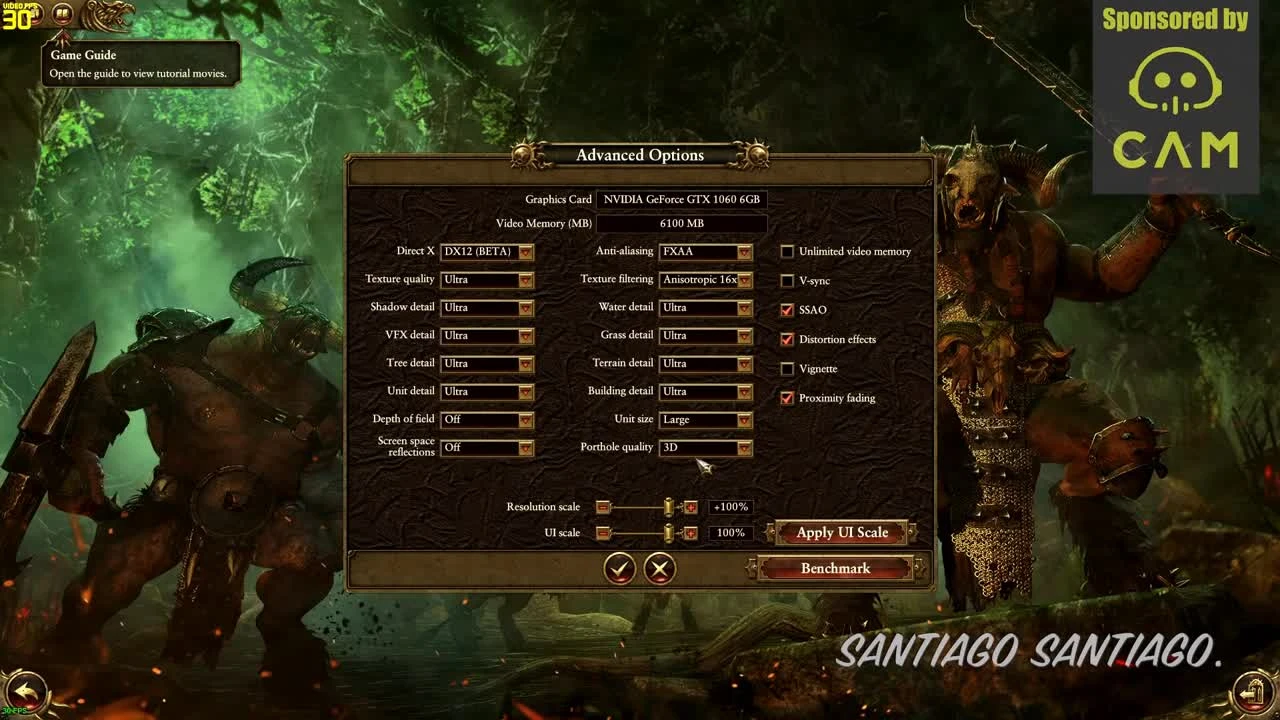 Total War Warhammer - GTX 1060 - DX11 vs DX12