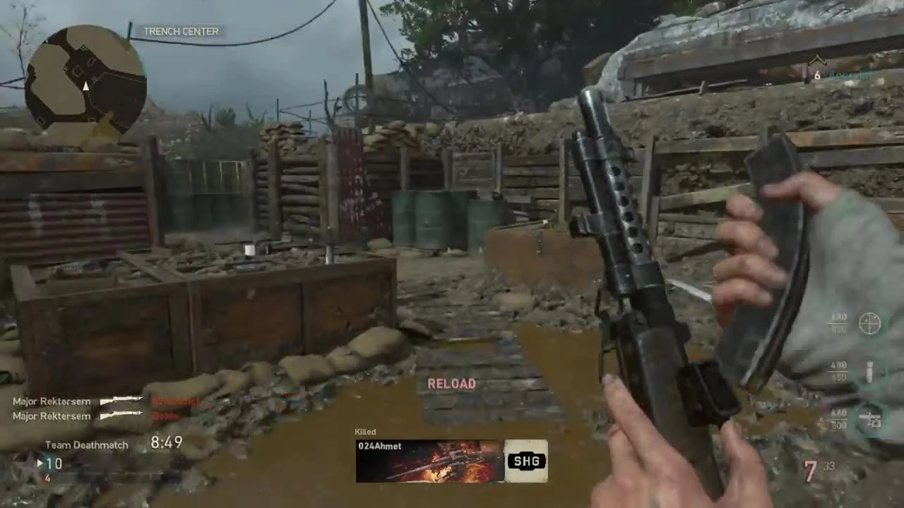 Call of Duty WW2 - Забавно брутальные убийства