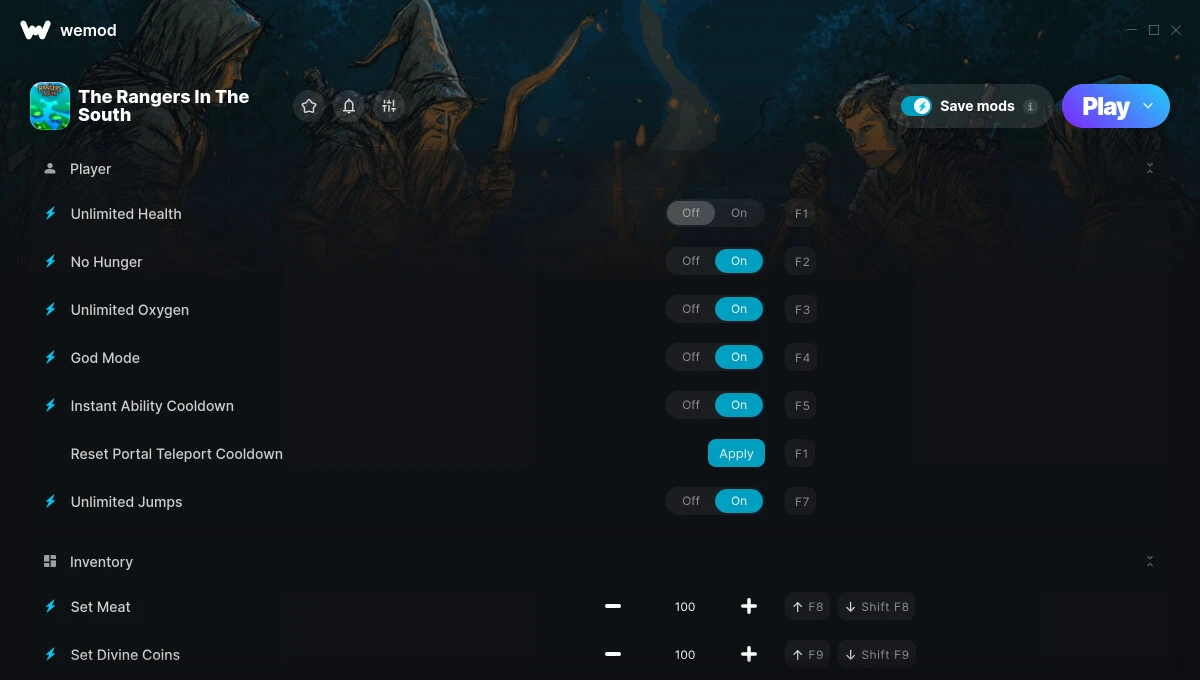 The Rangers In The South "Трейнер +18" [UPD: 22.06.2025] {MrAntiFun / WeMod}