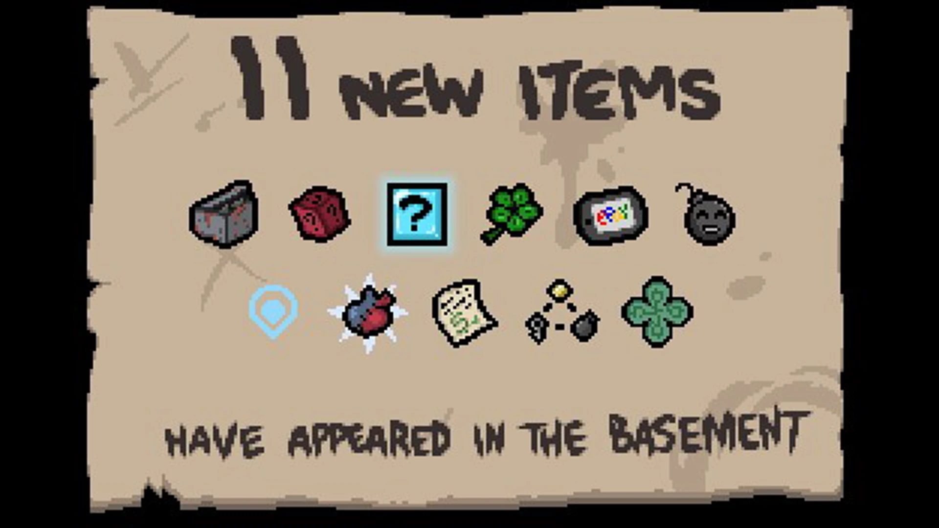 The Binding of Isaac "Мод на 11 новых предметов"