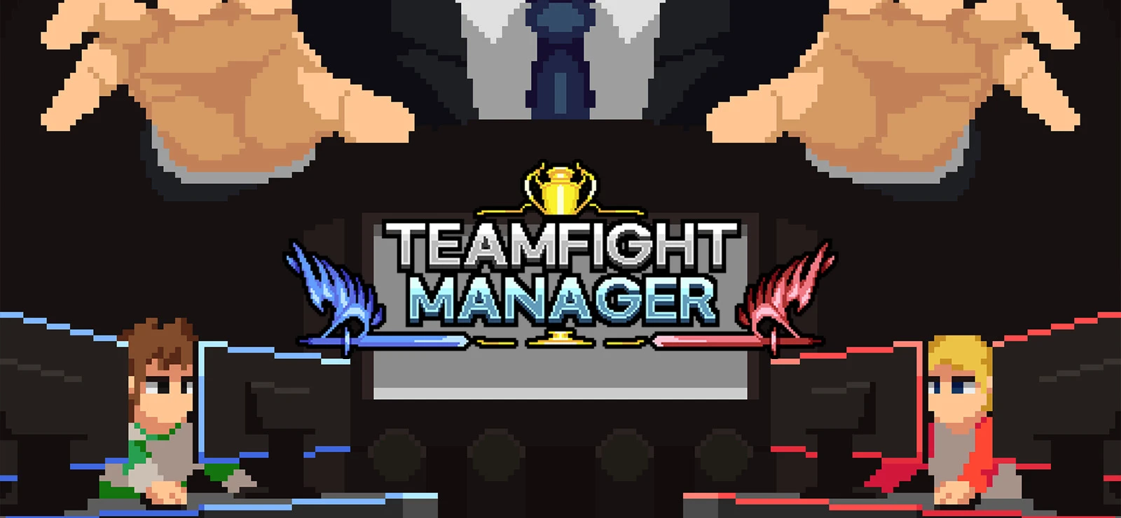 Игровой процесс Switch-версии Teamfight Manager