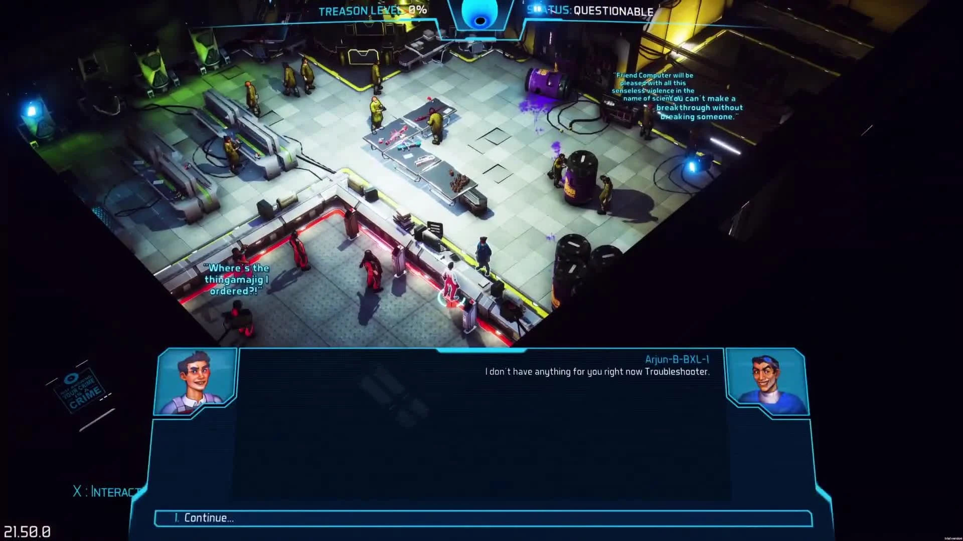 Paranoia: Happiness is Mandatory - Справочник по решанию проблем - Русский трейлер