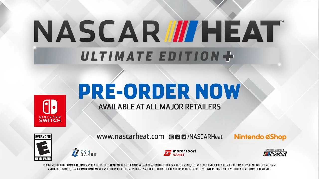 NASCAR Heat Ultimate Edition+ выйдет на Switch в середине ноября
