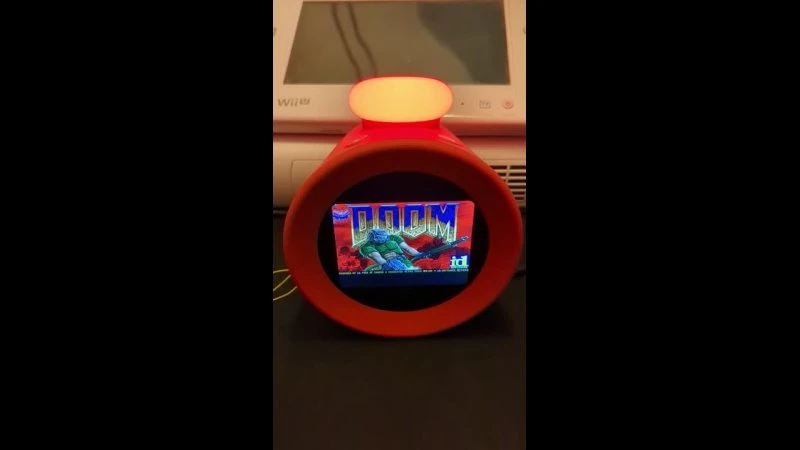 На будильнике Nintendo Alarmo запустили Doom