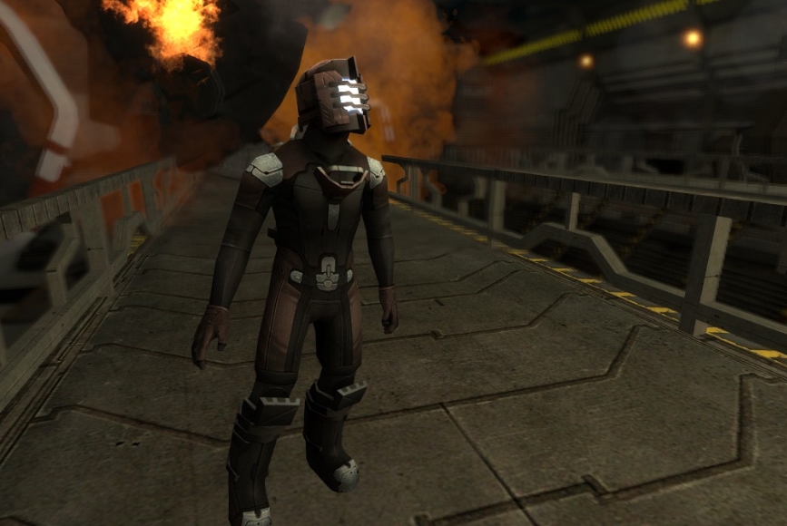 Garry's Mod "Карри Нортон из Dead Space"