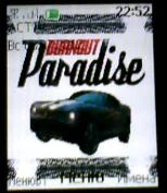 Тема Burnout Paradise формат -nth- разрешение128х160