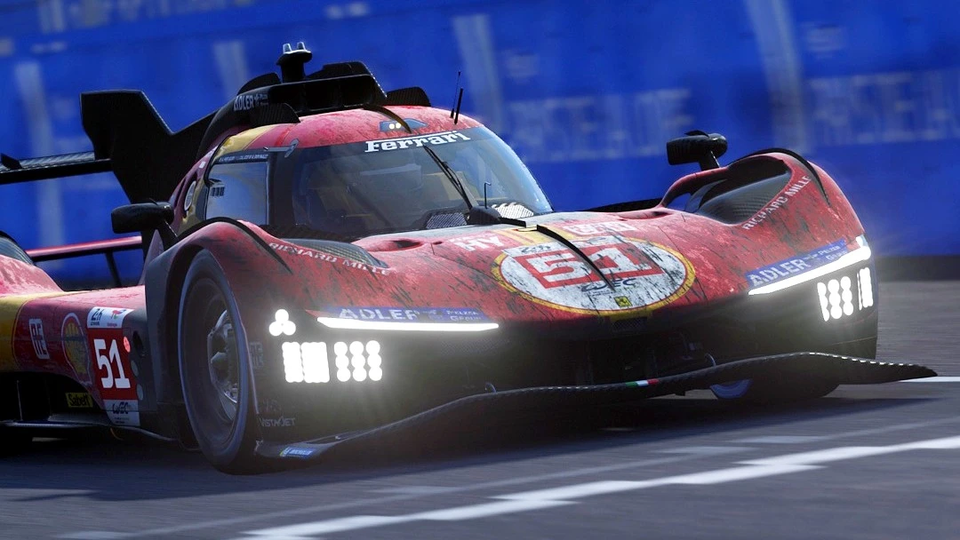 Новый видеоролик с победителем Ле-Мана - Ferrari 499P из игры Le Mans Ultimate