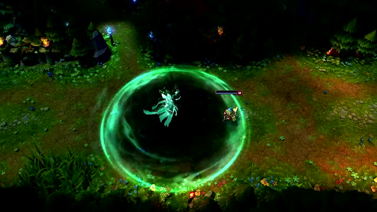 League of Legends "Обзор чемпиона: Картус, Певец смерти"