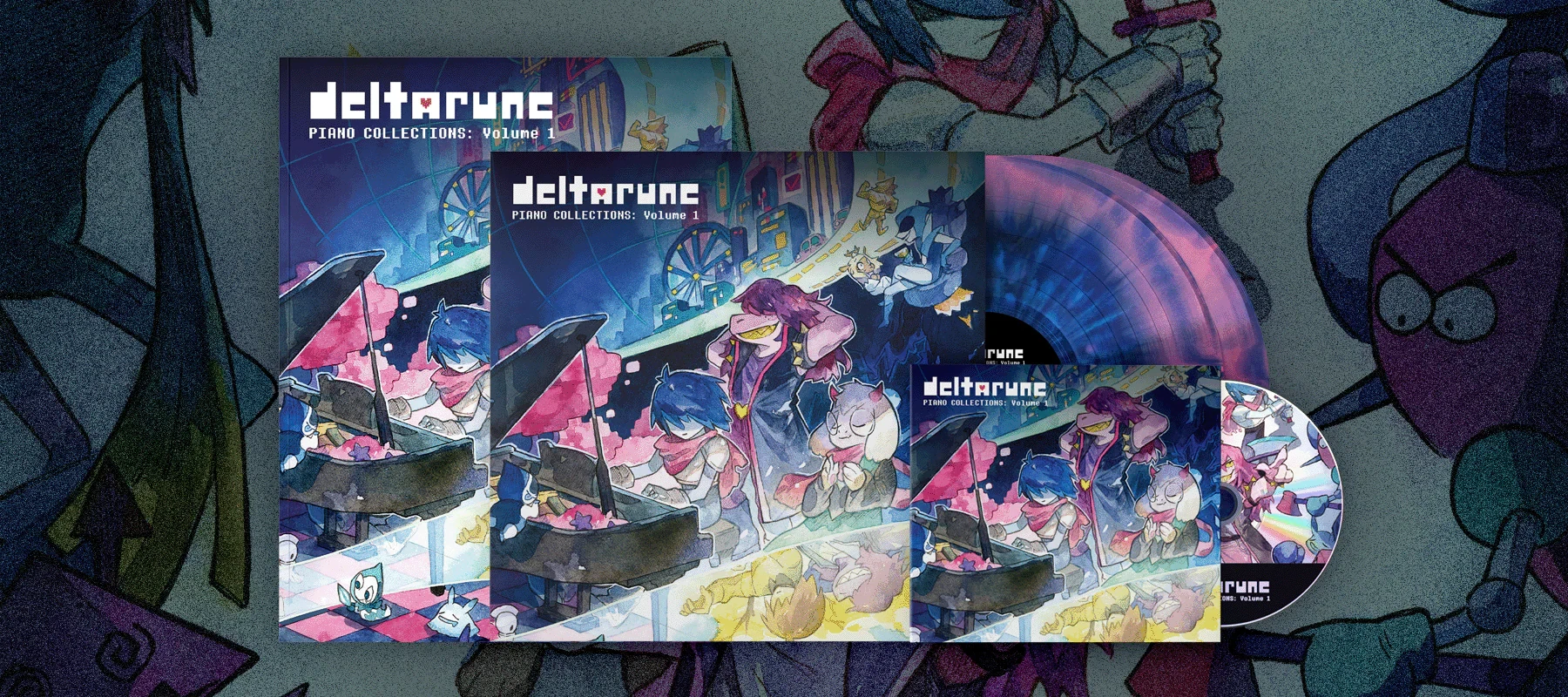 Теперь фанаты Deltarune могут приобрести саундтрек любимой игры на виниле и нотах