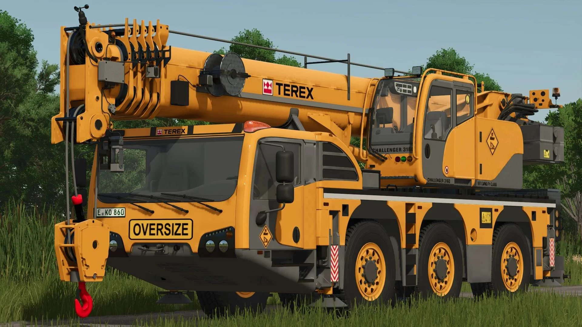 Farming Simulator 25 "Кран Terex 3160" [v1.0.0.0]